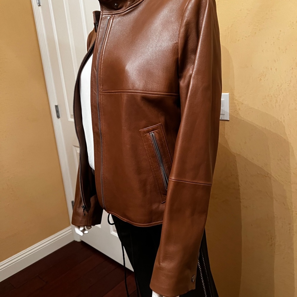 Leather Long Sleeve  Rachel Jacket - Picture 3 of 7